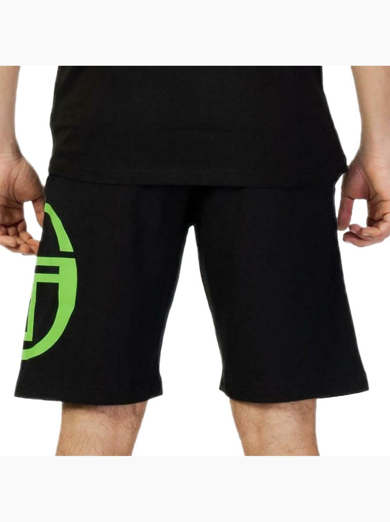 Pantalones Cortos de Hombre Sergio Tacchini Negro - Kiabi
