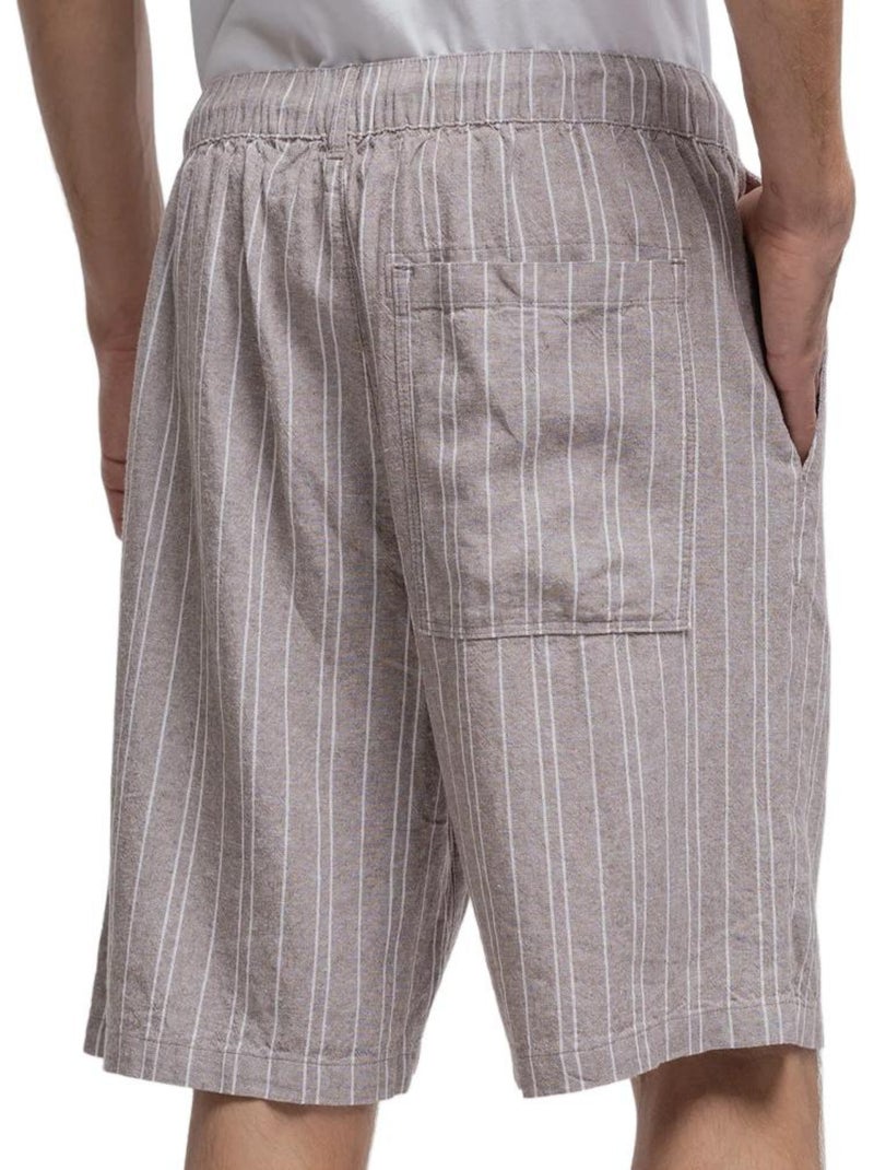 Pantalones cortos de hombre teddy smith Marrón capuchino - Kiabi