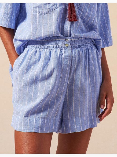 Pantalones cortos de lino, MO Fashion - Kiabi