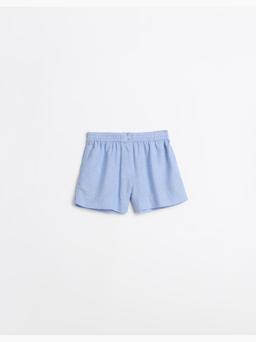 Pantalones cortos de lino, MO Fashion - Kiabi Pantalones cortos de lino, MO Fashion - Kiabi