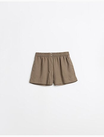 Pantalones cortos de lino, MO Fashion