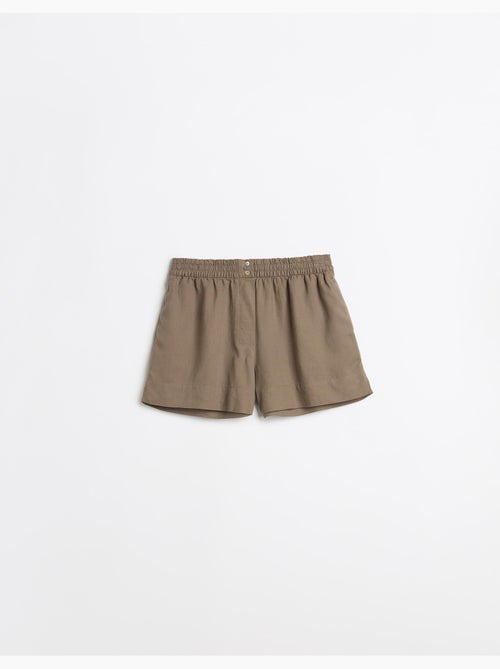 Pantalones cortos de lino, MO Fashion - Kiabi Pantalones cortos de lino, MO Fashion - Kiabi