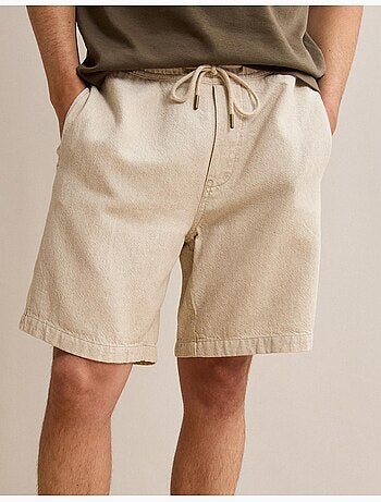 Pantalones cortos de lino, MO Fashion