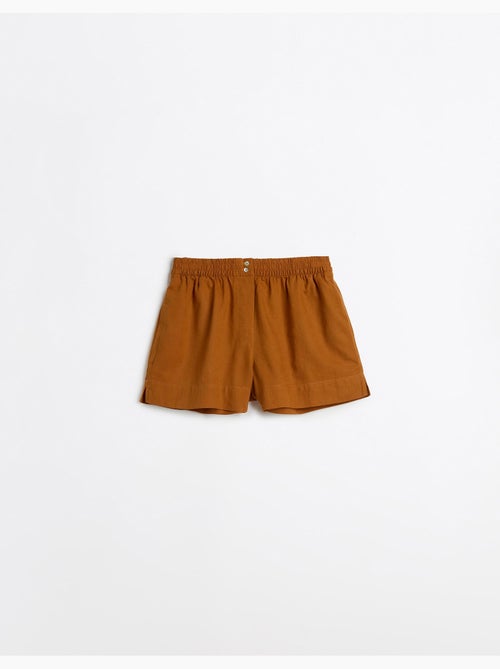 Pantalones cortos de lino, mo fashion - Kiabi Pantalones cortos de lino, mo fashion - Kiabi