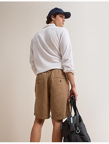 Pantalones cortos de lino, MO Fashion