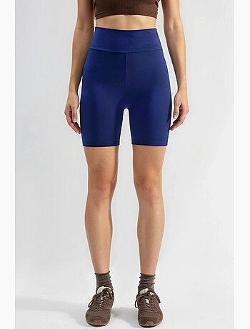 Pantalones cortos de punto ajustados de cintura alta hiccup