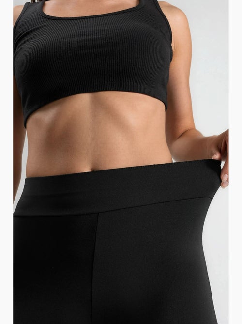 Pantalones cortos de punto ajustados de cintura media hiccup - Kiabi