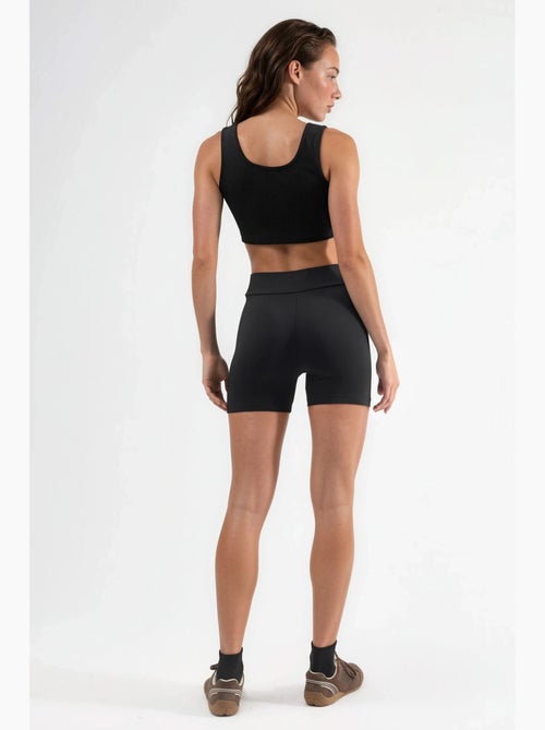 Pantalones cortos de punto ajustados de cintura media hiccup - Kiabi