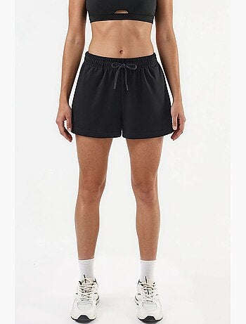 Pantalones cortos de punto de talle medio y corte relajado hiccup