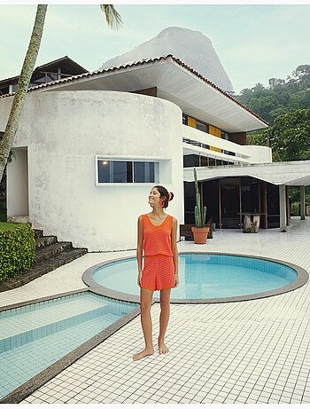 Pantalones cortos de punto, MO Fashion