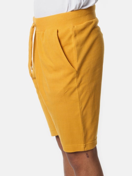 Pantalones cortos de punto piqué - Kiabi