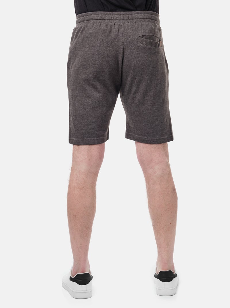Pantalones cortos de punto piqué Azul cielo - Kiabi