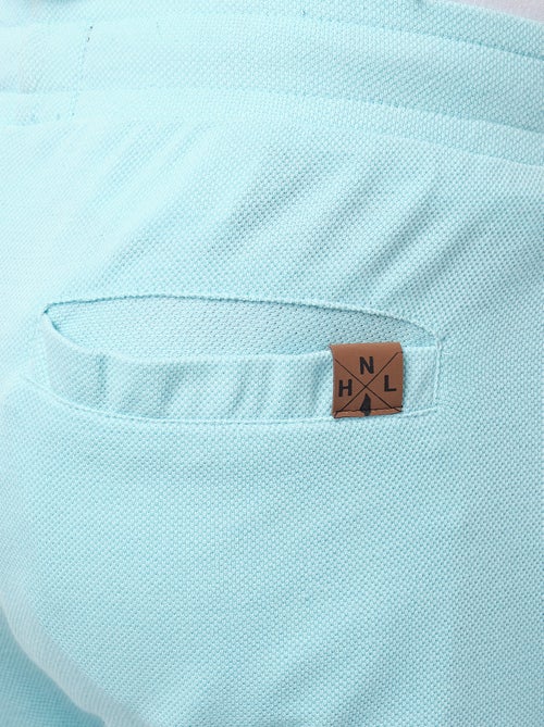 Pantalones cortos de punto piqué - Kiabi