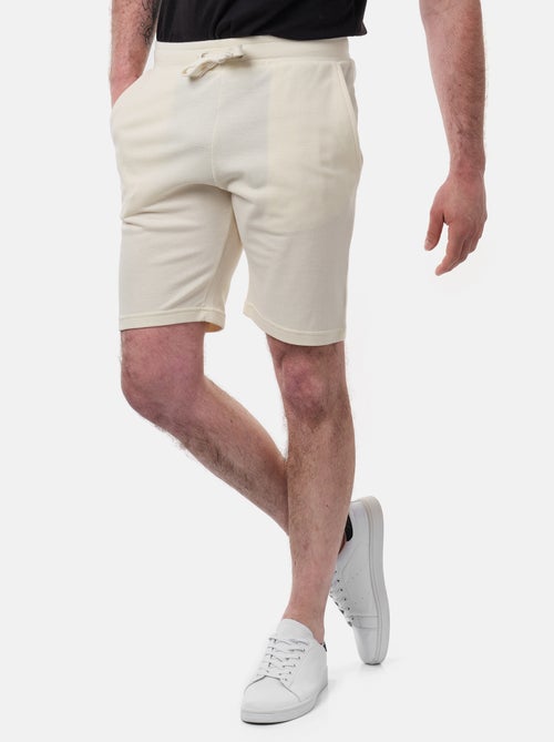 Pantalones cortos de punto piqué - Kiabi