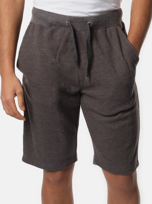 Pantalones cortos de punto piqué - Kiabi
