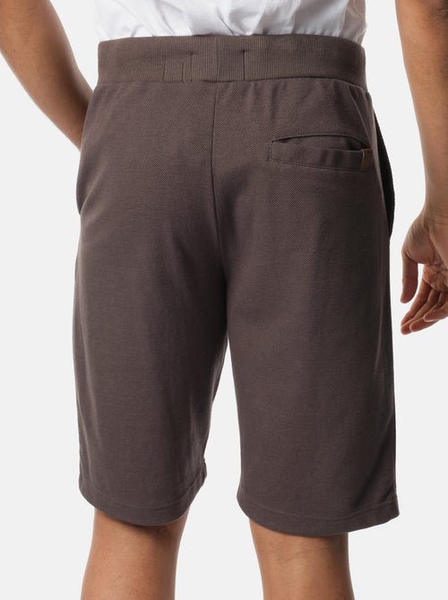 Pantalones cortos de punto piqué - Kiabi