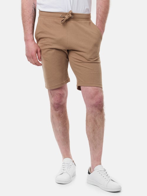 Pantalones cortos de punto piqué - Kiabi