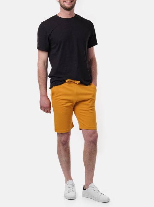 Pantalones cortos de punto piqué - Kiabi