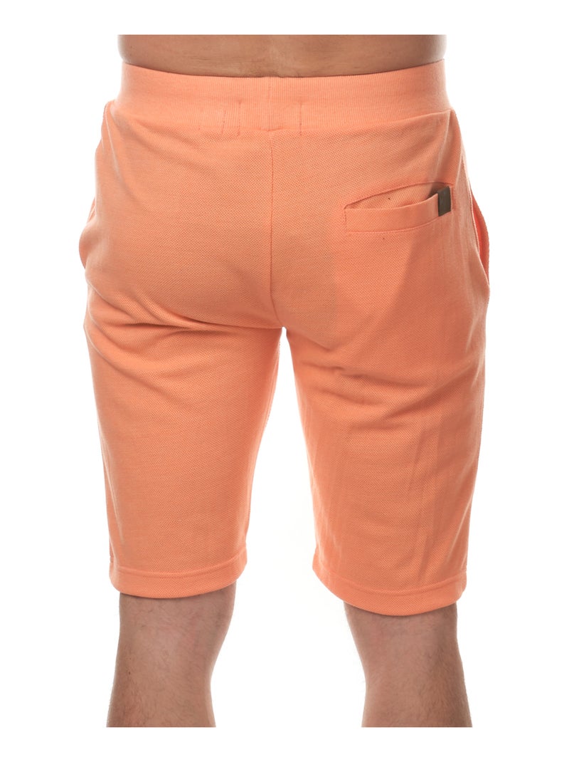 Pantalones cortos de punto piqué Rosa - Kiabi
