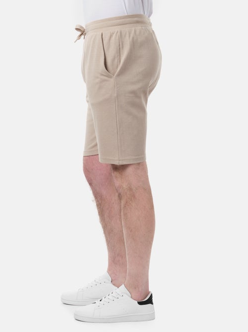 Pantalones cortos de punto piqué - Kiabi