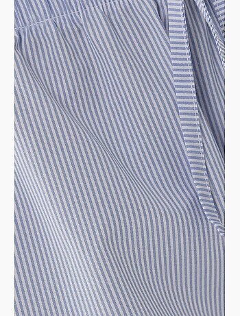 Pantalones cortos de rayas de corte relajado hiccup