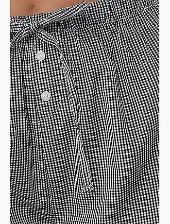 Pantalones cortos de rayas de corte relajado hiccup