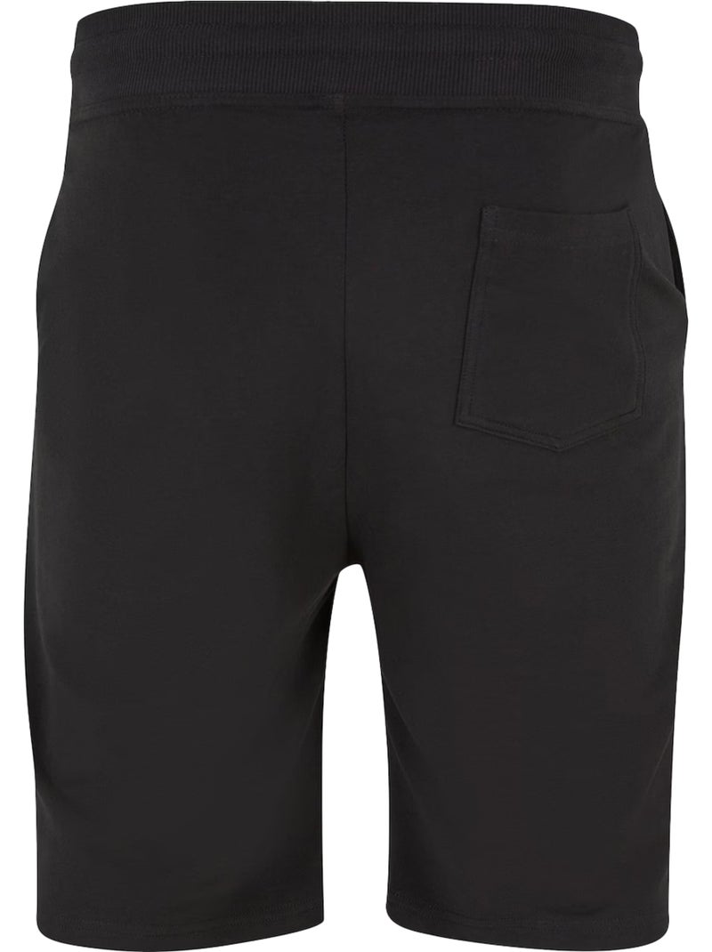 Pantalones cortos de tela de rizo para hombre - lost youth Negro - Kiabi