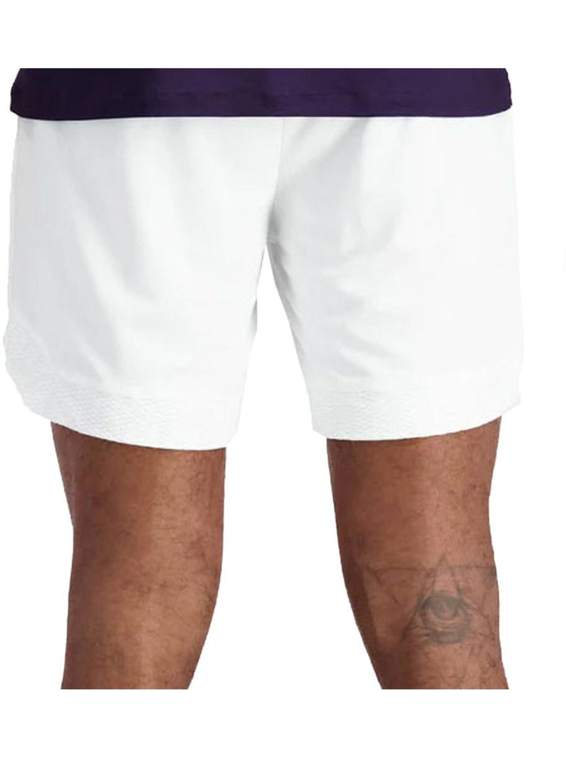 Pantalones Cortos de Tenis Le Coq Sportif para Hombre Blanco - Kiabi