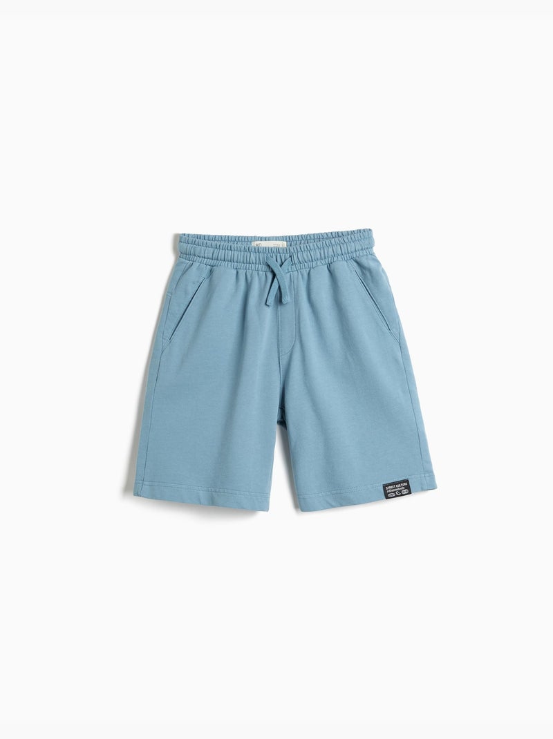 Pantalones cortos de terry, mo fashion Azul - Kiabi