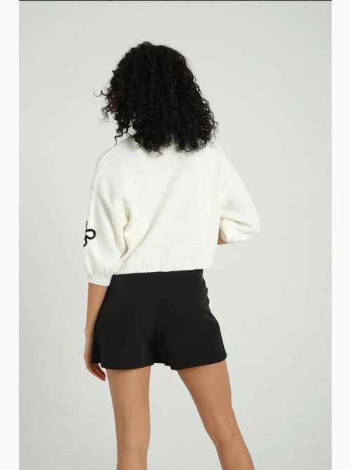 Pantalones cortos de tiro medio hiccup - Kiabi Pantalones cortos de tiro medio hiccup - Kiabi