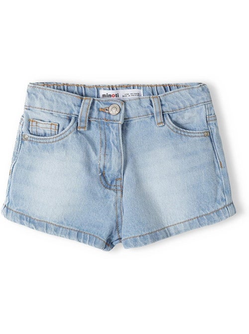 Pantalones cortos de vaquero diseño lavado ácido niñas - minoti - Kiabi
