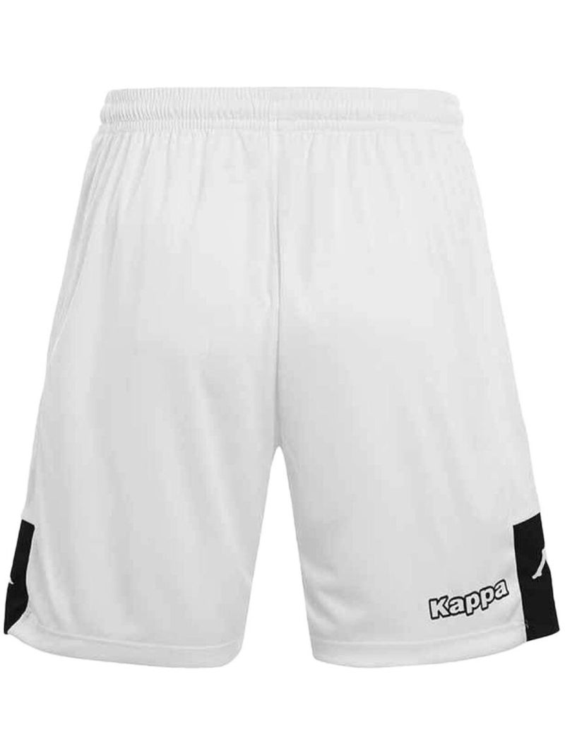 Pantalones Cortos Deportivos Kappa para Hombre Blanco Negro - Kiabi