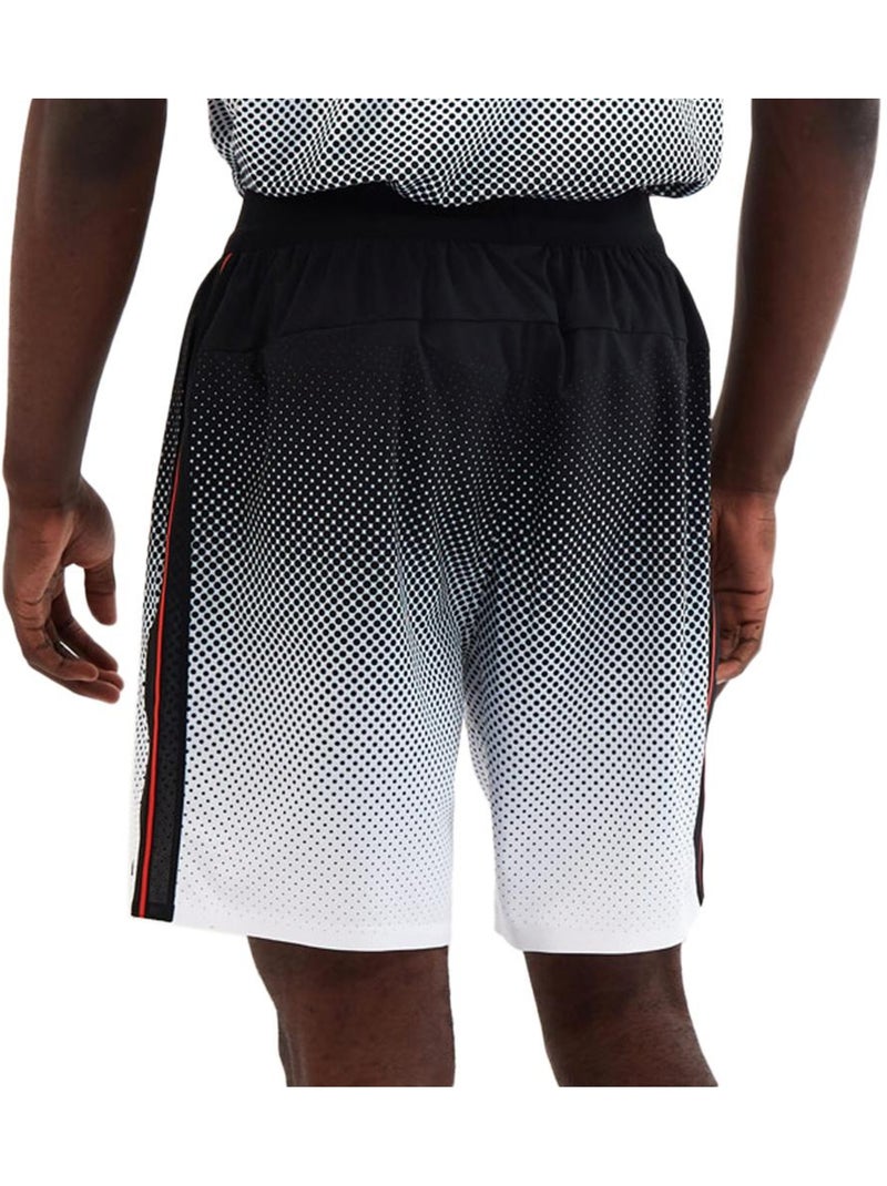Pantalones Cortos Ellesse para Hombre - Negro Blanco - Kiabi