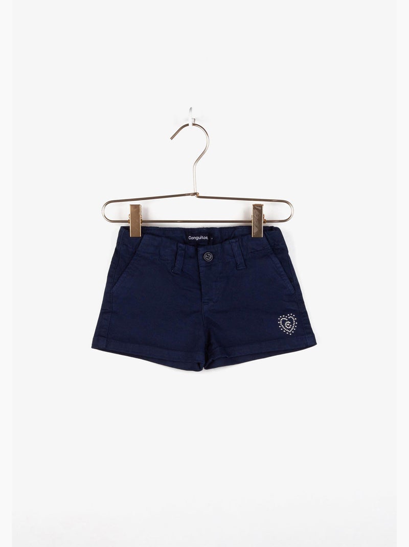 Pantalones cortos en azul Azul Azul marino - Kiabi