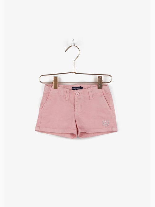 Pantalones cortos en rosa - Kiabi Pantalones cortos en rosa - Kiabi