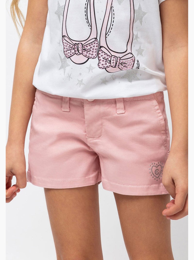 Pantalones Cortos en Rosa Rosa - Kiabi