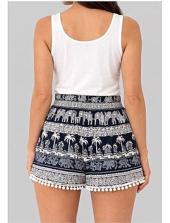 Pantalones cortos fluidos de algodón Kebello