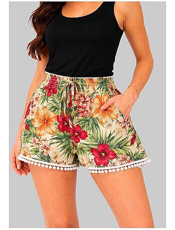 Pantalones cortos fluidos de algodón Kebello