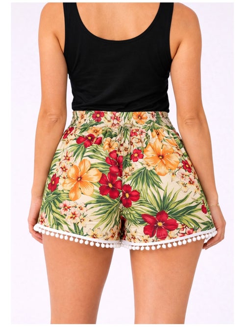Pantalones cortos fluidos de algodón Kebello - Kiabi