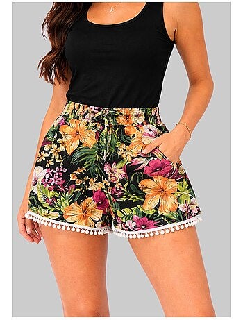 Pantalones cortos fluidos de algodón Kebello