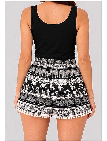 Pantalones cortos fluidos de algodón Kebello