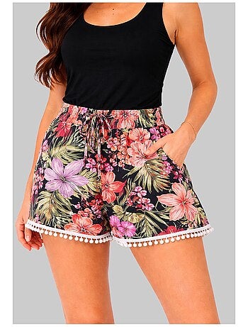 Pantalones cortos fluidos de algodón Kebello