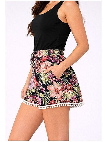 Pantalones cortos fluidos de algodón Kebello