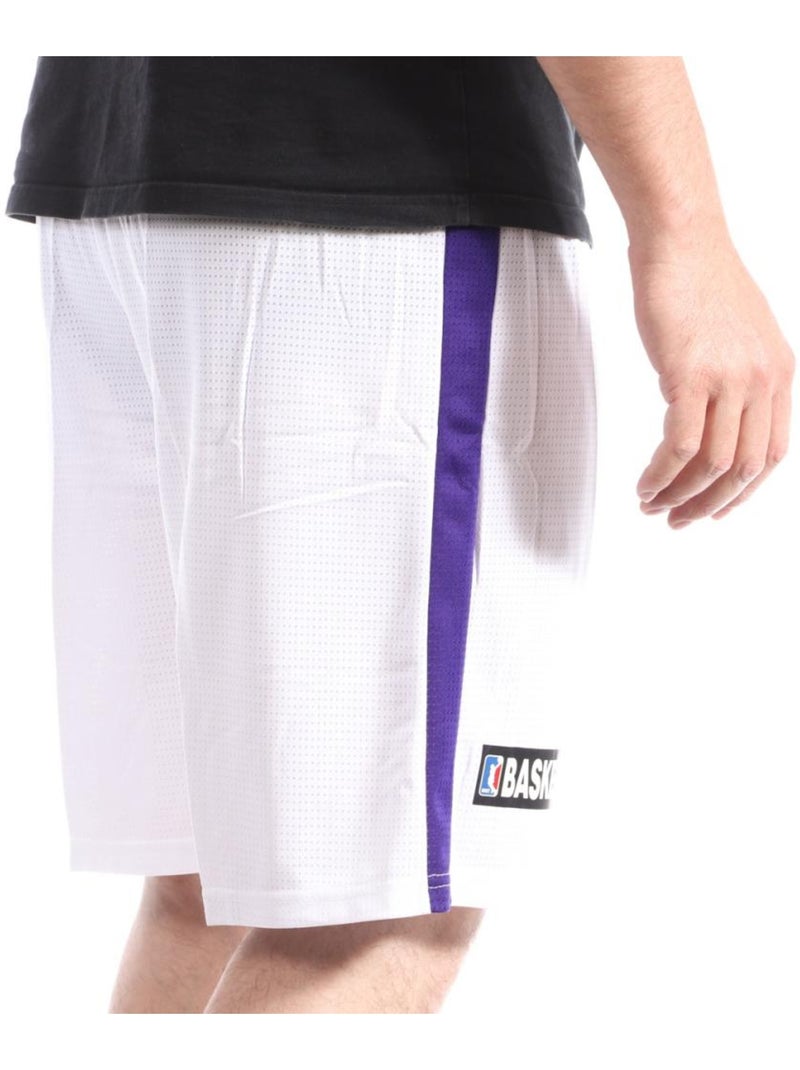 Pantalones cortos hombre los angeles lakers sport zone Blanco - Kiabi