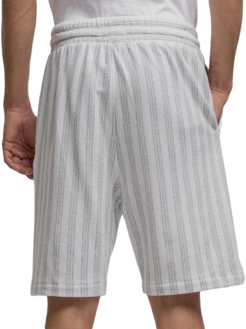 Pantalones Cortos Hombre Teddy Smith Blanco Gris - Kiabi