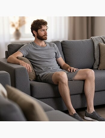 Pantalones cortos homewear hombre Isotoner