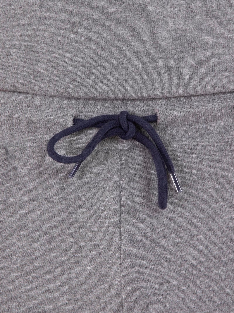 Pantalones cortos homewear hombre Isotoner Gris jaspeado - Kiabi