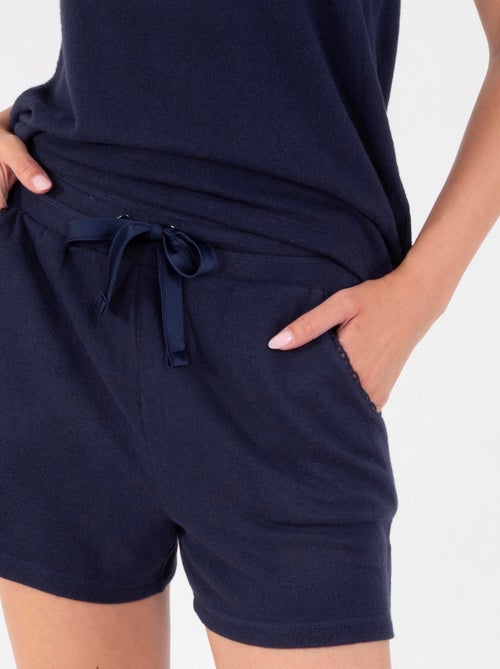Pantalones cortos homewear mujer Isotoner - Kiabi