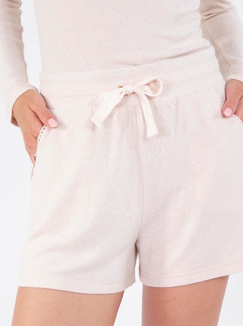 Pantalones cortos homewear mujer Isotoner - Kiabi