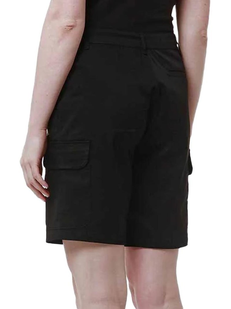 Pantalones Cortos Kappa para Mujer Negro - Kiabi